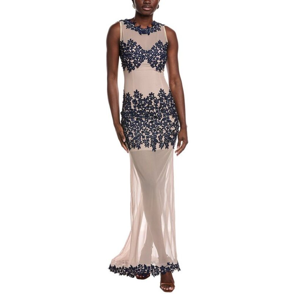 Issue New York Womens Floral Gown